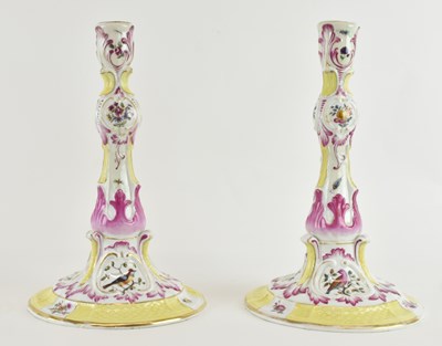 Lot 589 - A pair of 18th century German Limbach...