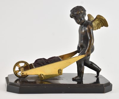 Lot 726 - An early 19th century Regency bronze and gilt...