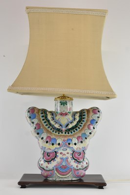 Lot 1009 - An unusual 19th century Chinese Famille Rose...