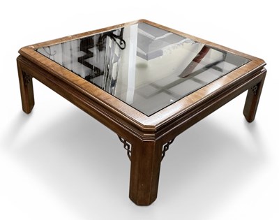 Lot 11 - DREXEL HERITAGE; a reproduction mahogany...