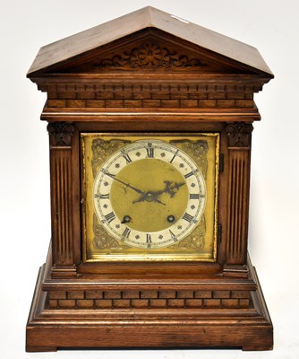 Lot 100 - CAMPBELL & LUMBY, LIVERPOOL; a Victorian oak...