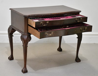 Lot 226 - WALKER & HALL; an extensive canteen of...