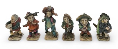 Lot 621 - A set of six late 19th/early 20th century...