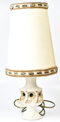Lot 91 - A West German style table lamp with original...