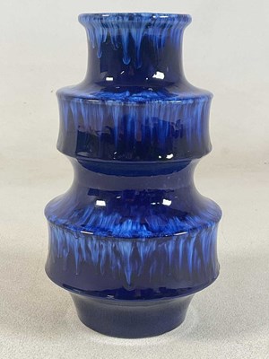 Lot 276 - SCHEURICH; a West German 'Pagoda' vase, with...