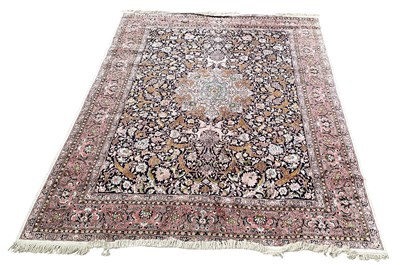 Lot 99 - A modern Chinese machine made floral decorated...