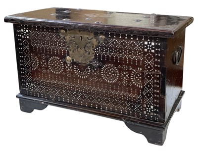 Lot 46 - A late 19th/early 20th century African carved...