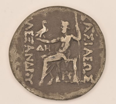 Lot 1600 - A 3rd century Greek silver tetradrachm coin,...