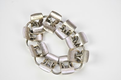 Lot 481 - ALTON; a Swedish 830 standard silver bracelet,...