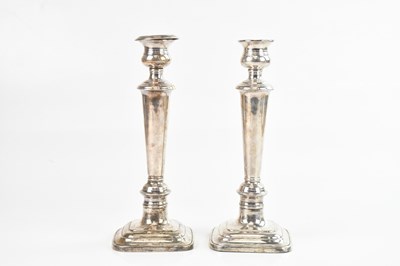 Lot 182 - A pair of early 20th century white metal...