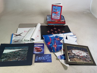 Lot 464 - RED ARROWS; a quantity of books related to the...