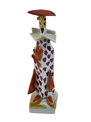 Lot 282 - PETER STRANG FOR MEISSEN; a porcelain figure...
