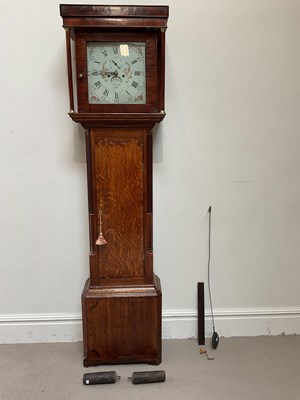 Lot 310 - HARVEY, YORK; an 18th century eight day...