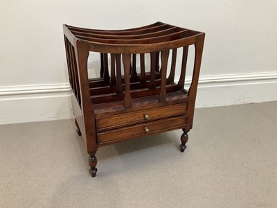 Lot 2108 - A reproduction mahogany three section...