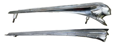 Lot 324 - Two early 20th century American chrome car...