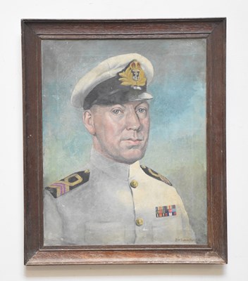 Lot 1697 - DENIS HUGH SOMERFIELD; oil on canvas, portrait...