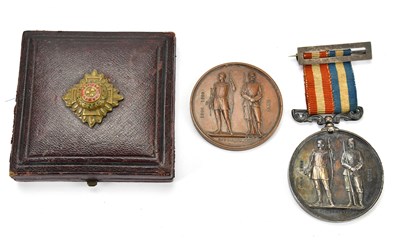 Lot 1164 - THE NATIONAL RIFLE ASSOCIATION; a cased silver...