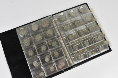 Lot 580 - A collection of half silver coins from...