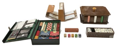 Lot 378 - GAMING INTEREST; a collection of vintage games...