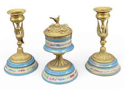 Lot 716 - A late 19th century French gilt bronze ormolu...