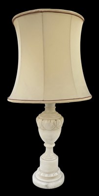 Lot 128 - An early 20th century turned white marble...