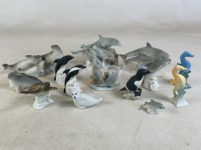 Lot 287 - HIGHBANK PORCELAIN; a quantity of models of...
