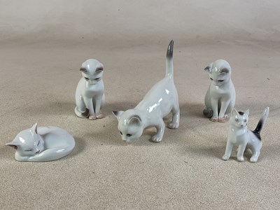 Lot 258 - ROYAL COPENHAGEN AND BING & GRONDAHL; five...