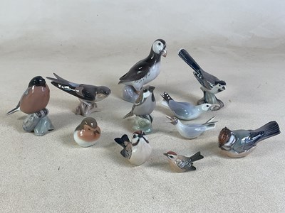 Lot 222 - BING & GRONDAHL AND DAHL JENSEN; eleven...