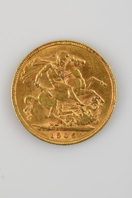 Lot 515 - An Edward VII full sovereign, 1905.