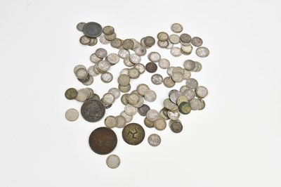 Lot 680 - A collection of Manx and British coins...