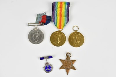 Lot 1215 - Two World War I Victory Medals, one to 15893...