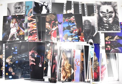 Lot 534 - MADONNA; approximately 110 photo images of the...