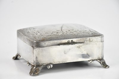 Lot 158 - JOHN ROSE; a George VI hallmarked silver...
