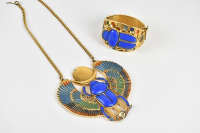 Lot 762 - FATTORINI & SONS; a decorative Egyptian...