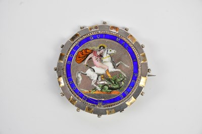 Lot 205 - A George II silver crown, possibly 1818, with...