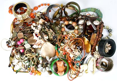 Lot 898 - A quantity of costume jewellery, to include...