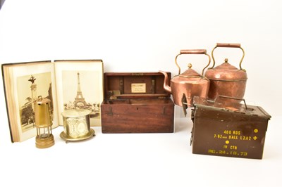 Lot 221 - Various vintage and antique collectibles...