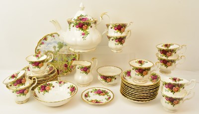 Lot 168 - ROYAL ALBERT; thirty-seven pieces of 'Old...