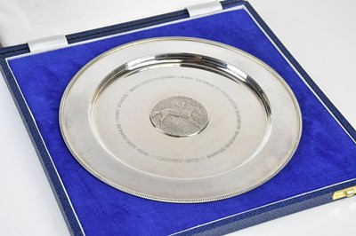 Lot 349 - A limited edition hallmarked silver horse...