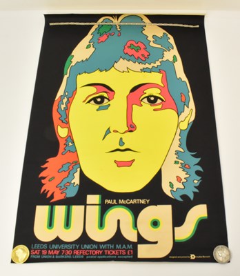 Lot 297 - A vintage music poster advertising Paul...