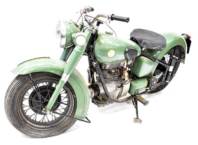 Lot 347 - SUNBEAM; a 1952 500cc twin Deluxe motorcycle,...