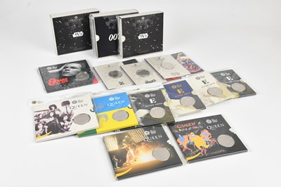 Lot 658 - THE ROYAL MINT; Six Decades of 007 seven £5...
