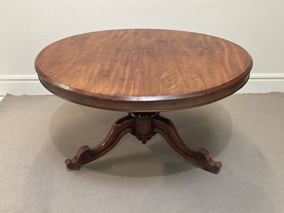 Lot 2075 - A Victorian mahogany tilt-top breakfast/dining...