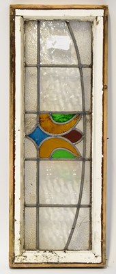 Lot 75 - An early 20th century stained glass window...