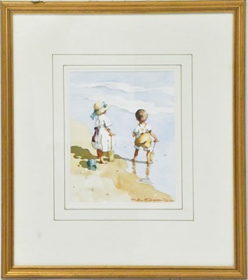 Lot 445 - BERNARD MCDONALD (born 1944); watercolour,...