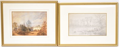 Lot 422 - 19th CENTURY ENGLISH SCHOOL; watercolour,...