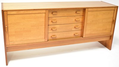 Lot 59 - MOBLER; a mid-20th century Danish teak...