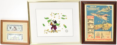 Lot 480 - A Walt Disney serigraph cell of Scrooge McDuck...