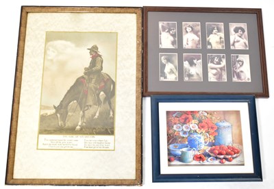 Lot 467 - Eleven various prints including topless...