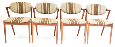 Lot 58 - KAI KRISTIANSEN FOR SVA MØBLER; a set of four...